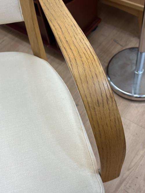 karimoku (カリモク) ダイニングチェアー 回転式 ナチュラル