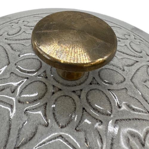 Staub (ストウブ) ホーロー両手鍋 16cm ライトグレー wa-nabe