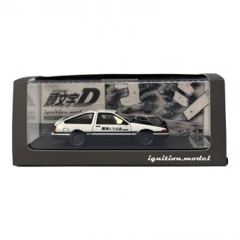 ignition model (イグニッションモデル) 頭文字D トヨタスプリンタートレノ 3Dr GT Aprex(AE86) カーボンボンネット仕様 モデルカー IG2872 SIZE 1/43 @