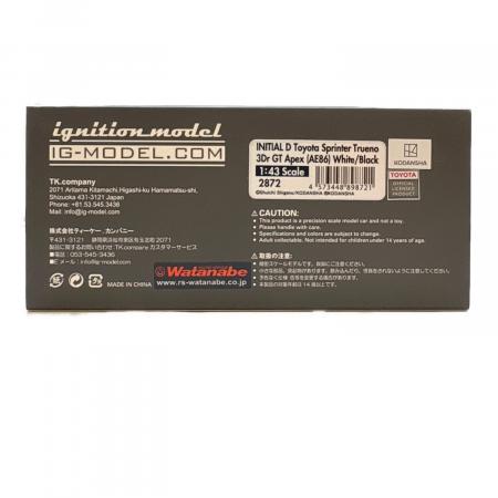 ignition model (イグニッションモデル) 頭文字D トヨタスプリンター