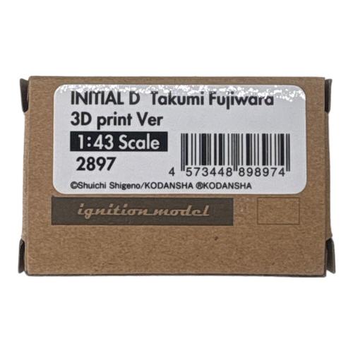 ignition model (イグニッションモデル) 頭文字D トヨタスプリンタートレノ 3Dr GT Aprex(AE86) カーボンボンネット仕様 モデルカー IG2872 SIZE 1/43 @
