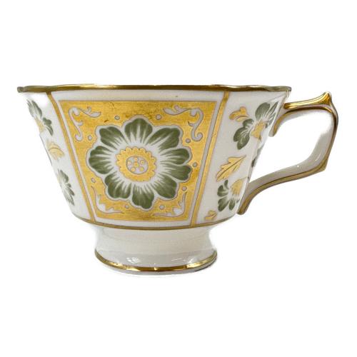 ROYAL CROWN DERBY (ロイヤルクラウンダービー) カップ&ソーサー グリーンダービーパネル