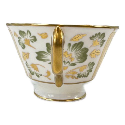ROYAL CROWN DERBY (ロイヤルクラウンダービー) カップ&ソーサー グリーンダービーパネル