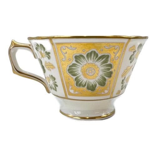 ROYAL CROWN DERBY (ロイヤルクラウンダービー) カップ&ソーサー グリーンダービーパネル