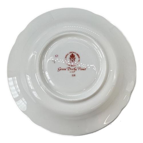 ROYAL CROWN DERBY (ロイヤルクラウンダービー) カップ&ソーサー グリーンダービーパネル