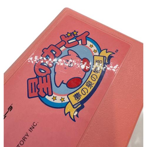 星のカービィ ファミコン用ソフト -