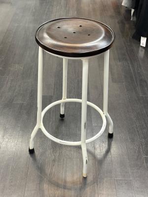 old maison (オールドメゾン) スツール ホワイト×ブラウン