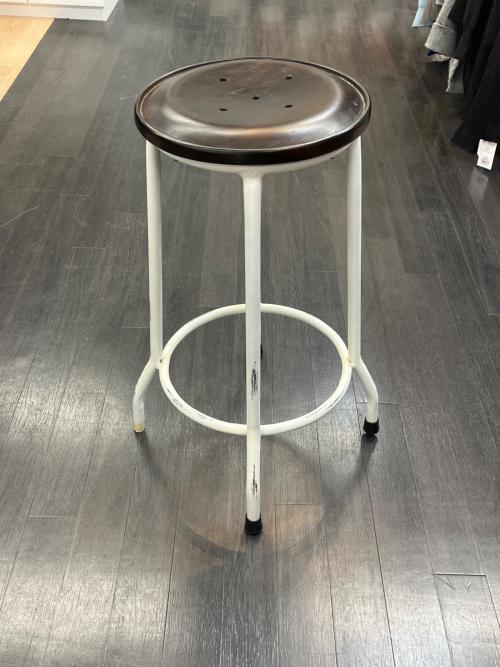 old maison (オールドメゾン) スツール ホワイト×ブラウン