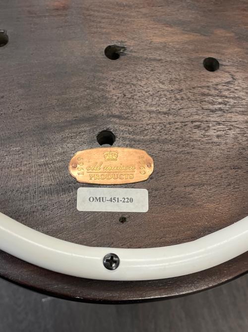 old maison (オールドメゾン) スツール ホワイト×ブラウン