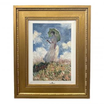 ROYAL COPENHAGEN (ロイヤル・コペンハーゲン) 陶板画 クロード・モネ 【日傘をさす女性】47/300