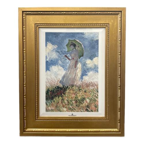 ROYAL COPENHAGEN (ロイヤル・コペンハーゲン) 陶板画 クロード・モネ 【日傘をさす女性】47/300