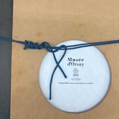 ROYAL COPENHAGEN (ロイヤル・コペンハーゲン) 陶板画 クロード・モネ 【日傘をさす女性】47/300