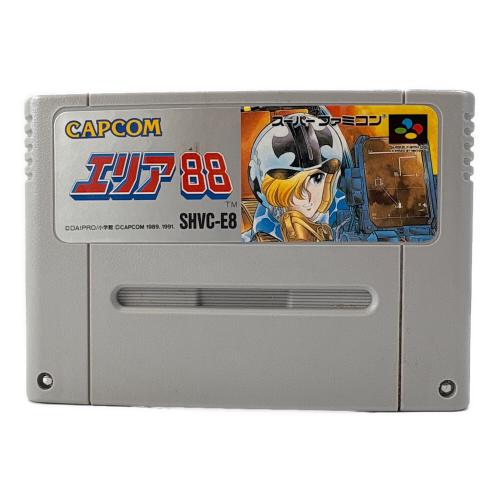 エリア88 スーパーファミコン用ソフト 箱付 -