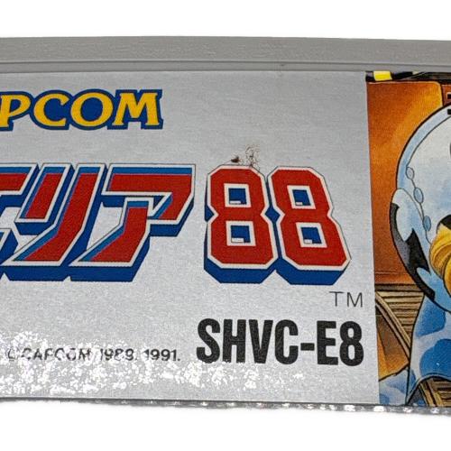 エリア88 スーパーファミコン用ソフト 箱付 -