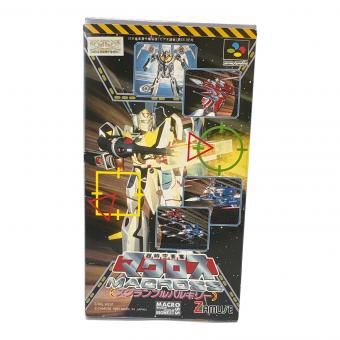 時空要塞マクロス スクランブルバルキリー スーパーファミコン用ソフト 箱付 -