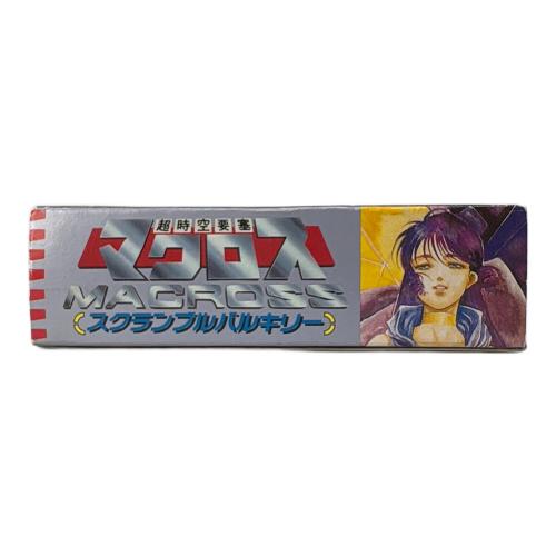 時空要塞マクロス スクランブルバルキリー スーパーファミコン用ソフト 箱付 -