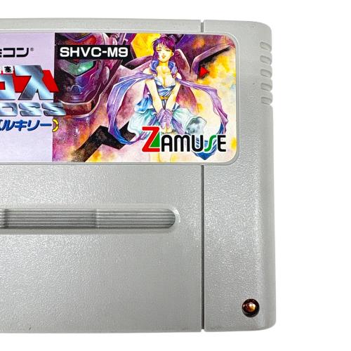 時空要塞マクロス スクランブルバルキリー スーパーファミコン用ソフト 箱付 -