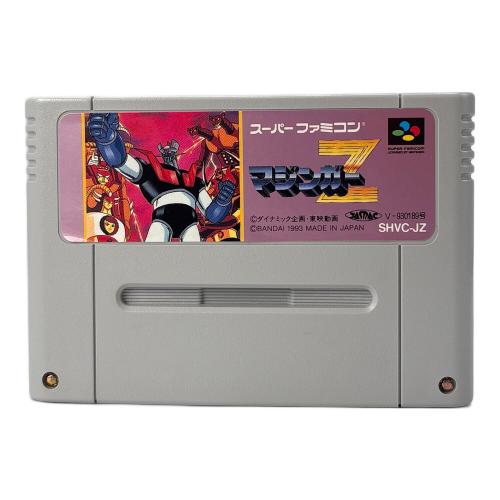 マジンガーZ スーパーファミコン用ソフト -