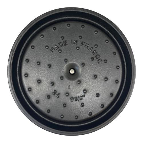 Staub (ストウブ) 両手鍋 24cm ブラック LA COCOTTE