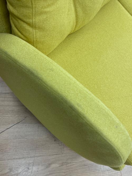 2人掛けソファー 北欧風 イエロー