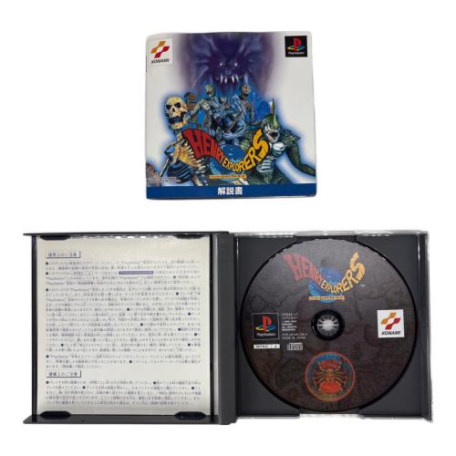 コナミ ヘンリーエクスプローラーズ Playstation用ソフト -