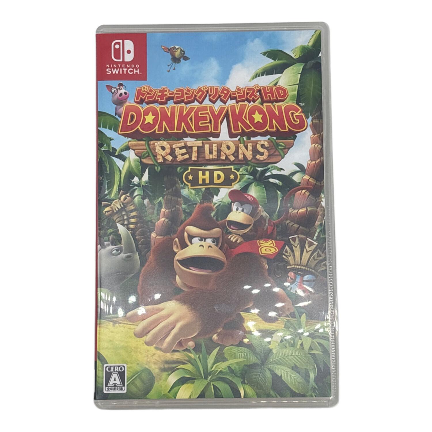 ドンキーコングリータンズHD Nintendo Switch用ソフト CERO A (全年齢