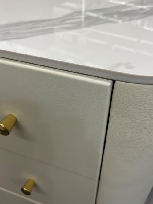 ベッドサイドチェスト ホワイト