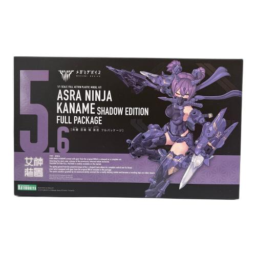 KOTOBUKIYA (コトブキヤ) メガミデバイス プラモデル アニメキャラクター 朱羅 忍者 枢 影衣 フルパッケー ASRA NINJYA KANAME SHADOW EDITION