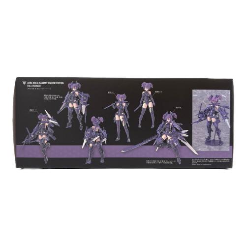 KOTOBUKIYA (コトブキヤ) メガミデバイス プラモデル アニメキャラクター 朱羅 忍者 枢 影衣 フルパッケー ASRA NINJYA KANAME SHADOW EDITION