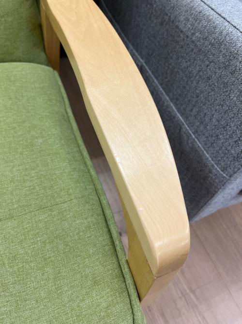 2人掛けソファー 230 黄緑