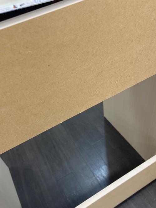 キッチンカウンター 230 ナチュラル×ホワイト