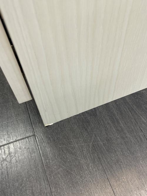 キッチンカウンター 230 ナチュラル×ホワイト