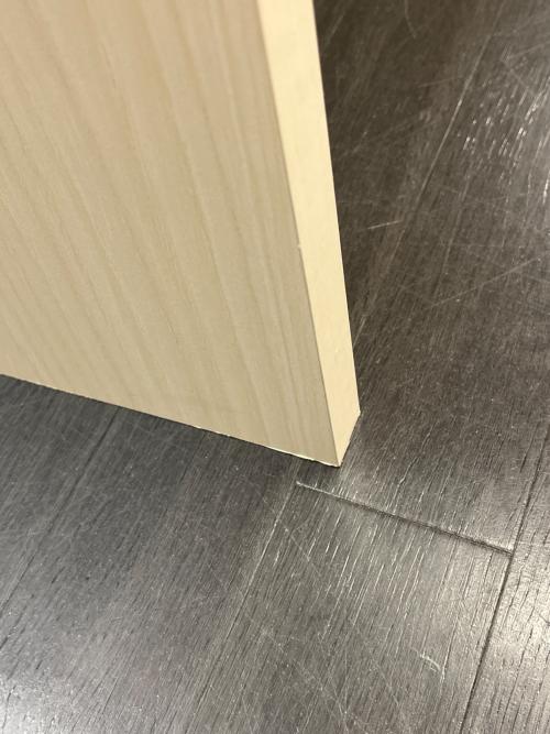 キッチンカウンター 230 ナチュラル×ホワイト