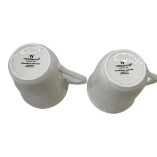 Wedgwood (ウェッジウッド) ボウル・マグカップセット ホワイトストロベリー