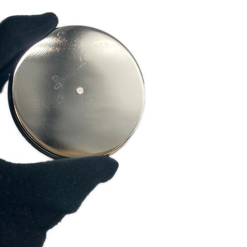 薩摩彫金 (サツマチョウキン) 茶筒 結び 文 銀