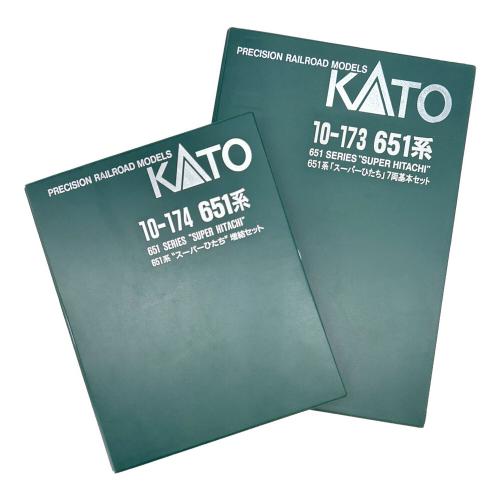 KATO (カトー) 651系「スーパーひたち」7両基本セット+増結セット Nゲージ 10-173/10-174