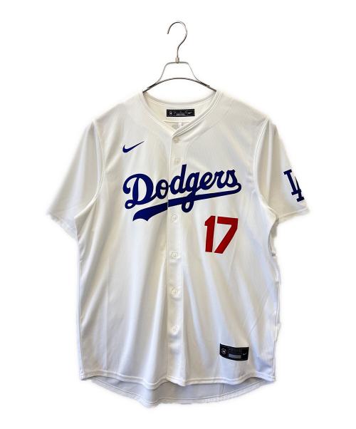 NIKE (ナイキ) NIKE　ドジャース 大谷翔平 リミテッドユニフォーム　ベースボールシャツ ホワイト サイズ:XL