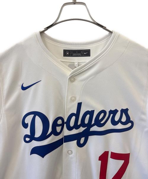 NIKE (ナイキ) NIKE　ドジャース 大谷翔平 リミテッドユニフォーム　ベースボールシャツ ホワイト サイズ:XL