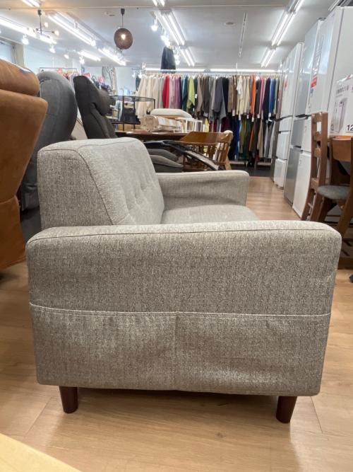 2人掛けソファー グレー