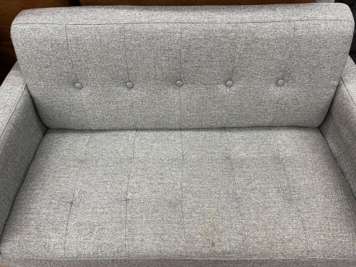 2人掛けソファー グレー