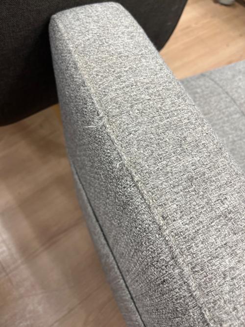 2人掛けソファー グレー