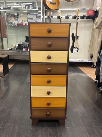 中村敬木工 (ナカムラタカシモッコウ) サイドチェスト 幅:約30㎝ マルーンII