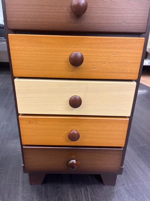 中村敬木工 (ナカムラタカシモッコウ) サイドチェスト 幅:約30㎝ マルーンII