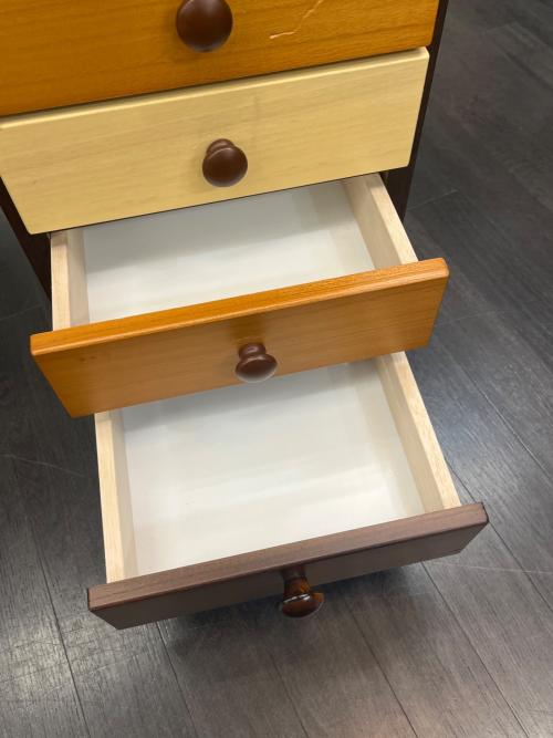 中村敬木工 (ナカムラタカシモッコウ) サイドチェスト 幅:約30㎝ マルーンII