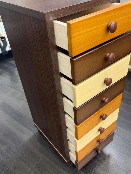 中村敬木工 (ナカムラタカシモッコウ) サイドチェスト 幅:約30㎝ マルーンII