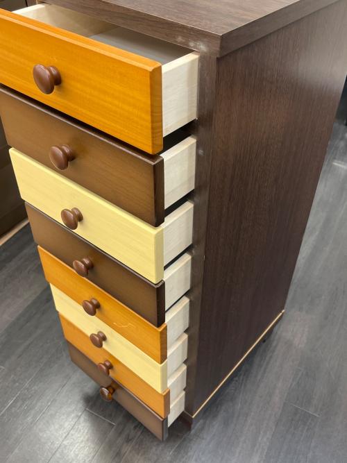 中村敬木工 (ナカムラタカシモッコウ) サイドチェスト 幅:約30㎝ マルーンII