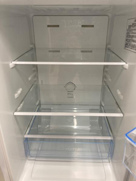 美品 Hisense ホワイト冷蔵庫HR-D16F 2ドア 2024年 Hisense (ハイセンス) 2ドア冷蔵庫 HR-D16F 2022年製 73 162L