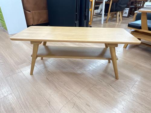 ニトリ ローテーブル 168 ナチュラル セーブル2