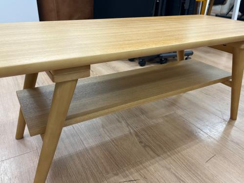 ニトリ ローテーブル 168 ナチュラル セーブル2