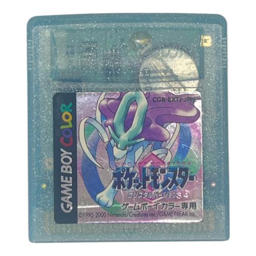 ポケットモンスター クリスタル ゲームボーイカラー用ソフト -